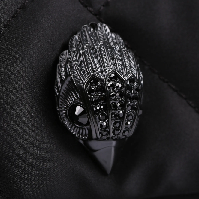 Kurt Geiger mujer bolso multicámara reciclado London 2LPR277 | bolsas negro otro